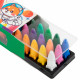 Восковые мелки фигурные BRAUBERG KIDS 