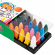 Восковые мелки фигурные BRAUBERG KIDS 