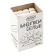 Мел белый квадратный 12 штук, АЛГЕМ, картонная упаковка, НМБ-12