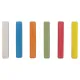 Мел цветной квадратный 6 штук, ПИФАГОР, картонная упаковка, европодвес, 221979