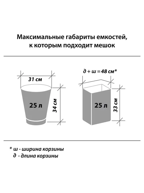 Мешки для мусора 35 л синие, в рулоне 30 шт., ПНД 10 мкм, 50х60 см, ЛЮБАША, 608091