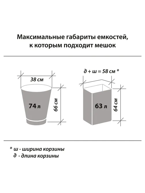 Мешки для мусора 90 л, черные, в рулоне 10 шт., прочные, ПВД 25 мкм, 60х95 см, LAIMA, 605332