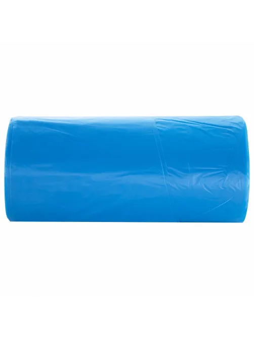 Мешки для мусора с ручками LAIMA ULTRA 35 л, синие 30 шт., прочные, ПНД 10 мкм, 50х54 см, 607683