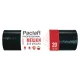Мешки для мусора 120 л, черные, 20 шт., ПВД, 40 мкм, 70х110 см, PACLAN Professional 