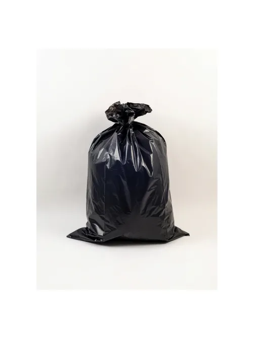 Мешки для мусора 120 л, черные, 20 шт., ПВД, 40 мкм, 70х110 см, PACLAN Professional 