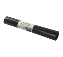 Мешки для мусора 240 л, черные, в рулоне 10 шт., прочные, ПВД 50 мкм, 90х140 см, LAIMA, 605337