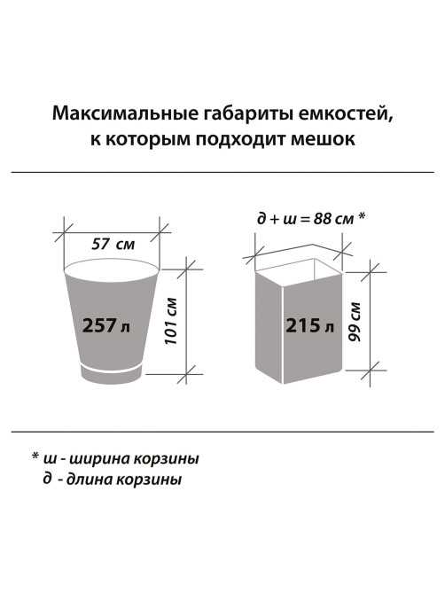 Мешки для мусора 240 л черные в рулоне 5 шт. особо прочные, ПВД 80 мкм, 90х140 см, LAIMA, 605339
