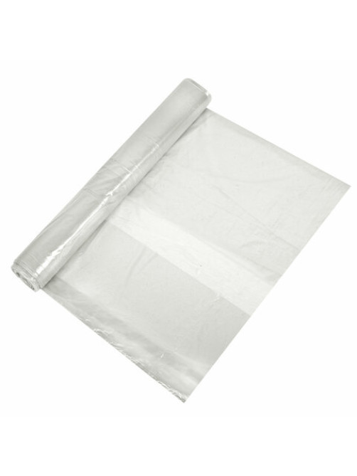Мешки для мусора прозрачные ЭКОНОМ, 240 л, в рулоне 10 шт., ПВД, 40 мкм, 90х140 см, 609208
