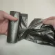 Мешки для мусора 30 л, черные, в рулоне 20 шт., ПНД, 6 мкм, 50х60 см, КБ, 