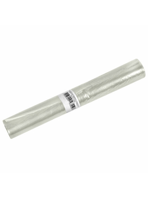 Мешки для мусора прозрачные, ЭКОНОМ, 120 л, в рулоне 10 шт., ПВД, 30 мкм, 70х110 см, 609206