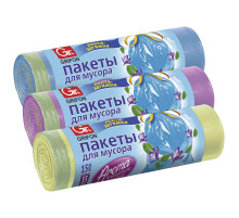 Мешки для мусора с завязками 