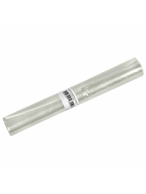 Мешки для мусора прозрачные, ЭКОНОМ, 120 л, в рулоне 10 шт., ПВД, 30 мкм, 70х110 см, 609206