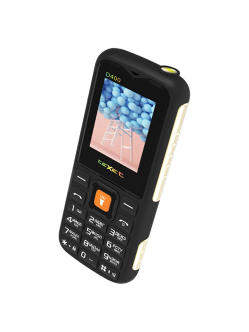 Телефон мобильный TEXET TM-D400, 2 SIM, 1,77