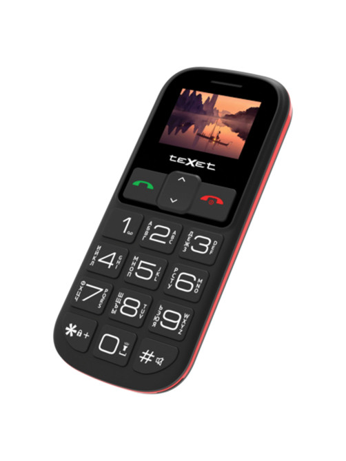 Телефон мобильный TEXET TM-B322, 2 SIM, 1,44