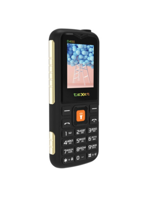 Телефон мобильный TEXET TM-D400, 2 SIM, 1,77