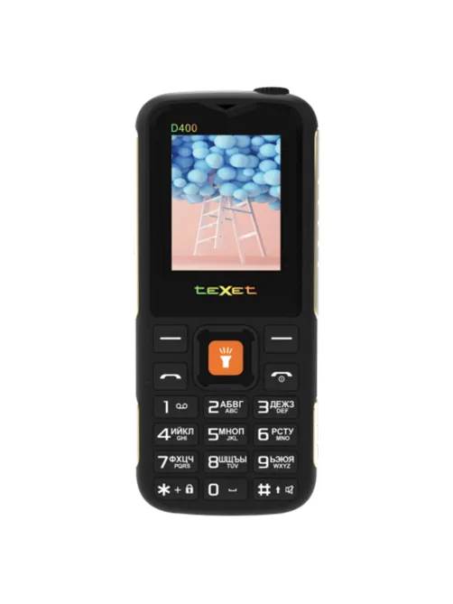 Телефон мобильный TEXET TM-D400, 2 SIM, 1,77