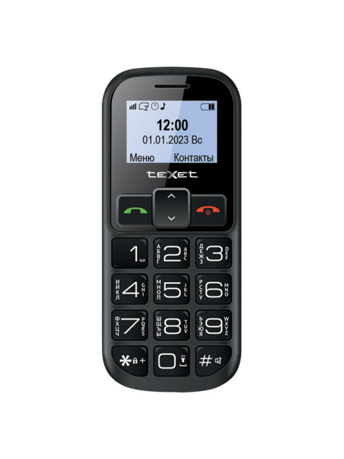 Телефон мобильный TEXET TM-B322, 2 SIM, 1,44