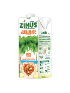 Миндальное молоко ZINUS, 1 л