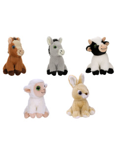 Игрушка мягкая Домашние животные, 16 см, ассорти 5 дизайнов, WOOZOO (ВУЗУ), 666809