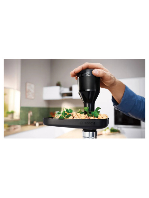 Мясорубка BOSCH MFWS420W, мощность 1900 Вт, производительность 2,5 кг/мин, металлический шнек, реверс