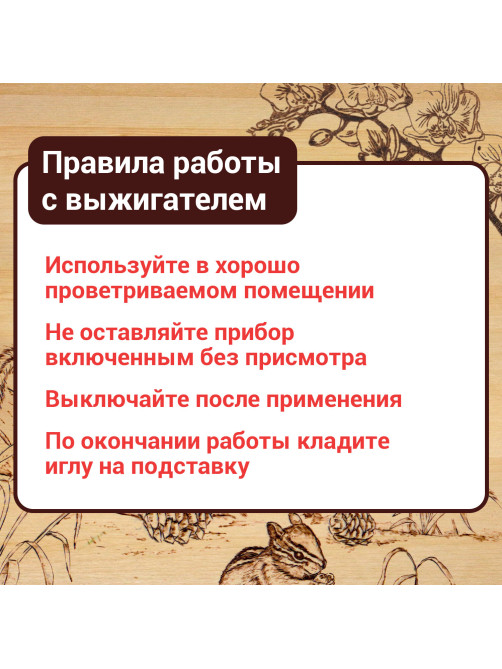 Прибор для выжигания по дереву 