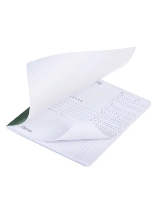 Тетрадь А5 96 л., HATBER, скоба, клетка, Soft-touch ламинация, SoloMatte 