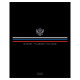 Тетрадь А5 48 л., HATBER, скоба, клетка, глянцевая ламинация, Россия (микс в спайке), 093056, 48Т5лВ1
