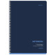 Тетради ДЭК А4 96 л. КОМПЛЕКТ 2 шт. BRAUBERG гребень, клетка, SoftTouch, КЛАССИКА BLUE, 404646