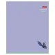 Тетрадь А5 48 л., HATBER скоба, клетка, Soft-touch ламинация, 