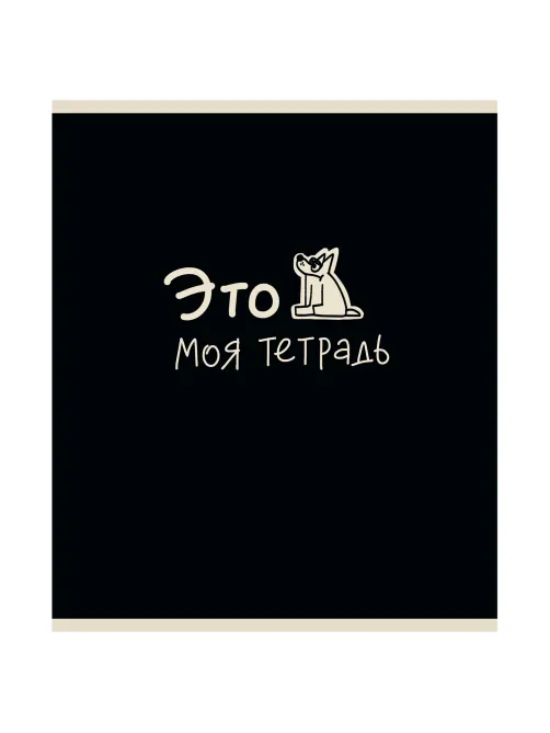 Тетрадь А5 48 л. ПЗБМ, скоба, клетка, матовая ламинация, брайль, 