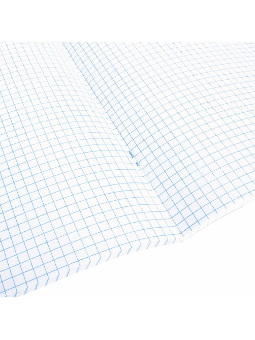 Тетрадь А5, 48 л., BRAUBERG, скоба, клетка, SoftTouch, 