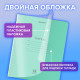 Тетрадь пластиковая обложка (прозрачная) 24 листа, клетка, BRAUBERG 