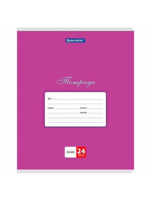 Тетради ДЭК 24 л., КОМПЛЕКТ 10 шт., BRAUBERG 