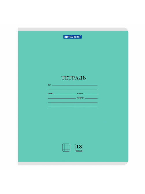 Тетради ДЭК 18 л., КОМПЛЕКТ 10 шт., BRAUBERG 