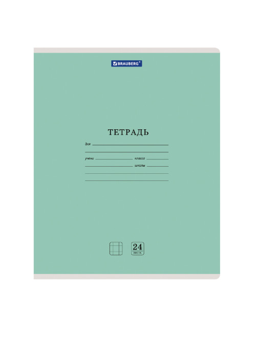 Тетради ДЭК 24 л. КОМПЛЕКТ 20 шт. BRAUBERG 