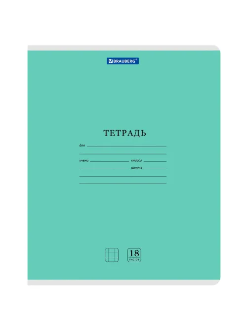 Тетради ДЭК 18 л., КОМПЛЕКТ 10 шт., BRAUBERG 
