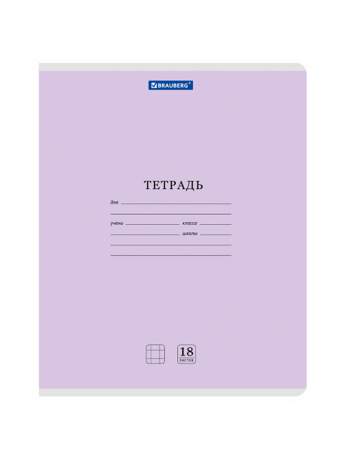 Тетради ДЭК 18 л., КОМПЛЕКТ 10 шт., BRAUBERG 