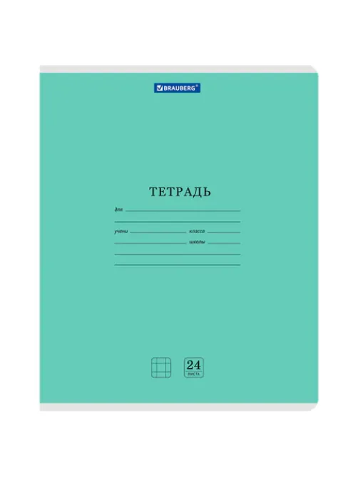 Тетради ДЭК 24 л., КОМПЛЕКТ 10 шт., BRAUBERG 