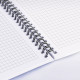 Тетради ДЭК А4 96 л. КОМПЛЕКТ 2 шт., BRAUBERG, гребень, клетка, 80 г/м2, Soft-Touch, 