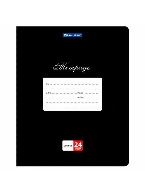 Тетради ДЭК 24 л., КОМПЛЕКТ 20 шт., BRAUBERG 