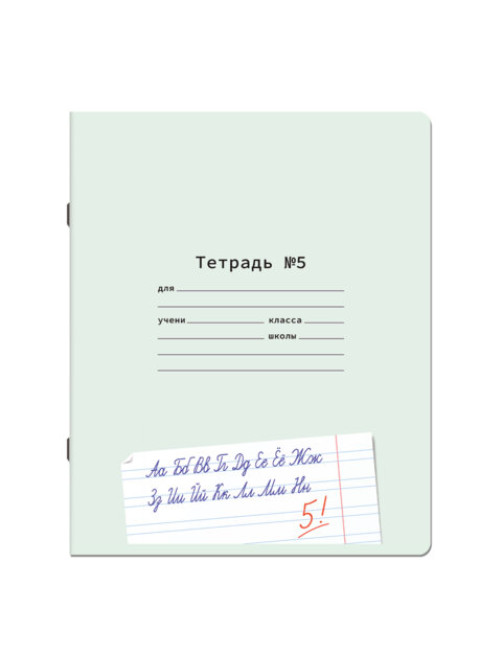Тетради ДЭК 12 л. КОМПЛЕКТ 10 шт. ПРОПИСЬ № 5 узкая линия, со справкой, ЮНЛАНДИЯ, 404856