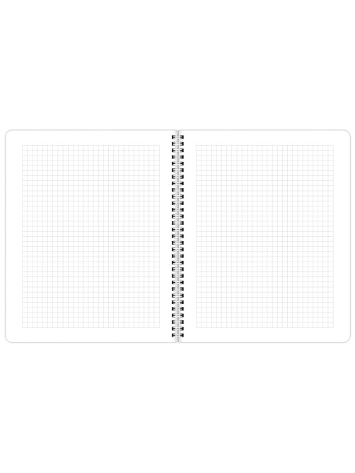 Тетради ДЭК А5 48 л. КОМПЛЕКТ 4 шт., BRAUBERG, гребень, клетка, 80 г/м2, Soft-Touch, 