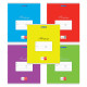 Тетради ДЭК 12 л. КОМПЛЕКТ 20 шт. BRAUBERG КЛАССИКА, линия, обложка картон, АССОРТИ (5 видов), 106727