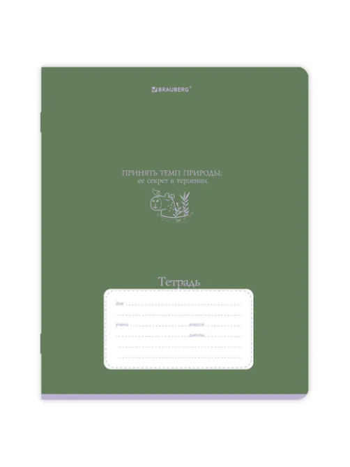 Тетрадь 18 л. BRAUBERG клетка, обложка картон, PHRASES, 107784