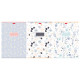 Тетрадь А4, 80 л., HATBER, скоба, клетка, Soft-touch ламинация, 