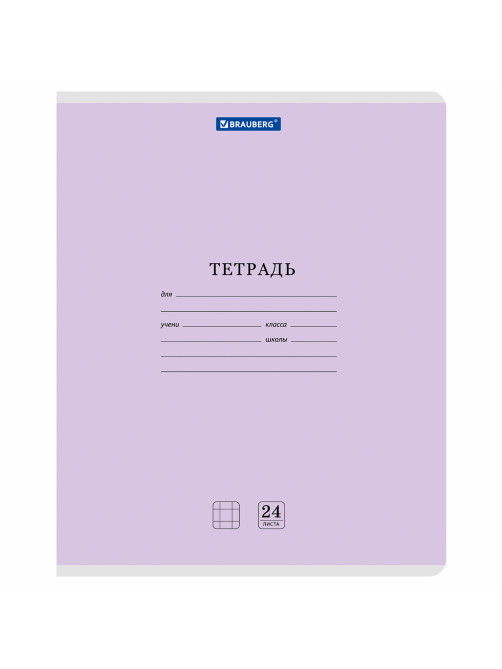 Тетради ДЭК 24 л., КОМПЛЕКТ 10 шт. BRAUBERG 