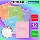 Тетрадь 12 л. BRAUBERG клетка, обложка картон, УШИ-ЛАПЫ-НОС, 107278