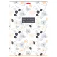 Тетрадь А4, 80 л., HATBER, скоба, клетка, Soft-touch ламинация, 