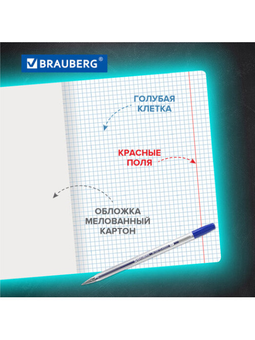 Тетради 24 л. КОМПЛЕКТ 10 шт. BRAUBERG 