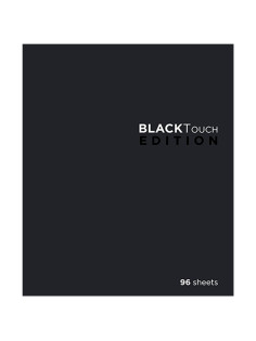 Тетрадь А5 96 л., ПЗБМ, скоба, клетка, Soft Touch, брайль 3D, 